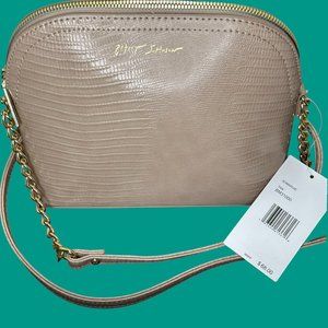 NWT Betsey Johnson Margie Crossbody Tan Purse